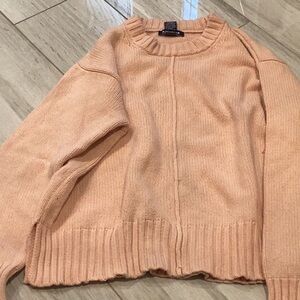 Peach Knit Sweater